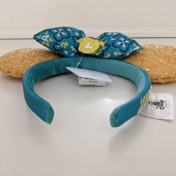 Last One!! NWT! Disney Parks Salut Limencello Lemon Minnie Ears Epcot Italy - Picture 3 of 12